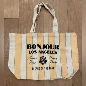 Sezane tote bag NWOT